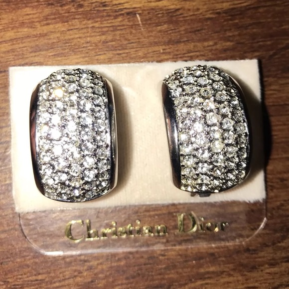 Christian Dior Jewelry - SOLD🚫Authentic Christian Dior Silver Earrings